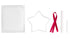 Star Baby's Print Christmas Ornament, White