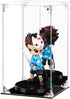 Acrylic Display Case, Clear Action Figure Display Box with Mirrored Back, Dustproof Protection for Collectibles