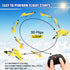 F-22 2.4 6-axis Yellow RC Plane for Kids Upgrade Raptor Fighter RC Airplane Remote Control Airplane Toys GHZ Smart Gyro