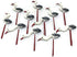 Lot of 12 Miniature Bittern Garden Fairy Supplies, Animal Bird Figurine Furniture Dollhouse GD#025