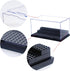 Minifigure Display Case for Action Figures Blocks, Dustproof Acrylic Display Box with 3 Movable Steps for Collection