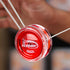 Duncan Toys Hornet Pro Looping Yo-Yo, Blue with White Cap, Ball Bearing Axle and Plastic Body