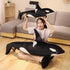 Nice Simulation Killer Whale Plush Toy, Stuffed Orcinus Orca Fish Doll, Soft Sleep Pillow for Kids