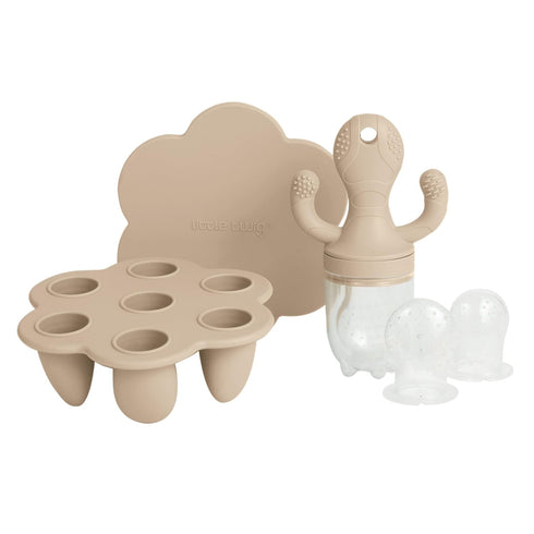 Little Twig Baby Fruit Feeder Pacifier Teether | Food Freezer Tray w/Lid