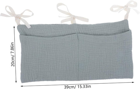 Cotton Stroller Storage Bag - Organizer for Baby Essentials