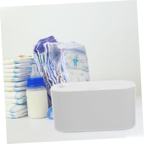 Compact Baby Wipe Warmer for Nighttime Changes - Portable and Large Capacity