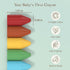12 Soy & Beeswax Crayons for Toddlers, Colors Non-Toxic Natural Crayons, Chunky Easy-Grip Design for Little Hands