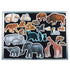 Wild Animals Precut Flannel/Felt Board Figures by Little Folk Visuals, 22 Pieces