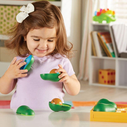 Learning Resources Learn-A-Lot Avocados - 9 Pieces Toddler Social Emotional Learning Toys, Ages 18+ Months