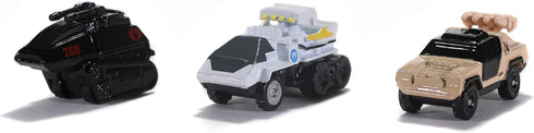 G.I. Joe 1.65" Nano 3-Pack Die-cast Cars, Toys for Kids & Adults