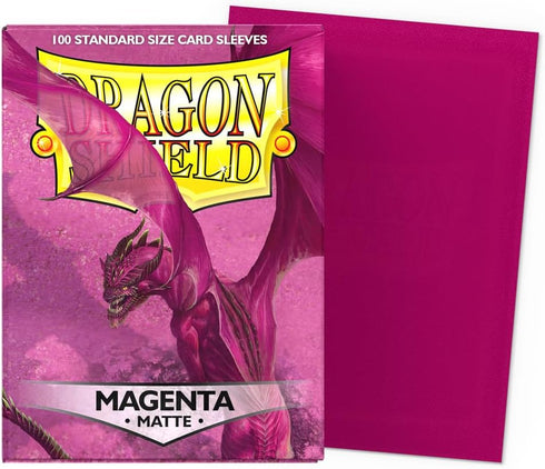 Dragon Shield Standard Size Card Matte Sleeves | 100 CT - Premium TCG Sleeves for Pokemon, Flesh & Blood, Magic The
