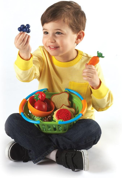 15 18+ Set, Learning Resources New Sprouts Healthy Lunch Toddler - Pieces, Ages months Toddler Learning Toys, Pretend