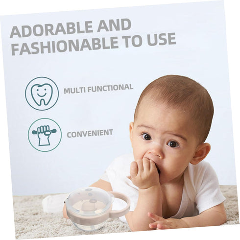 Cute Portable Pacifier Holder Case for Babies - Travel-Friendly Storage Solution
