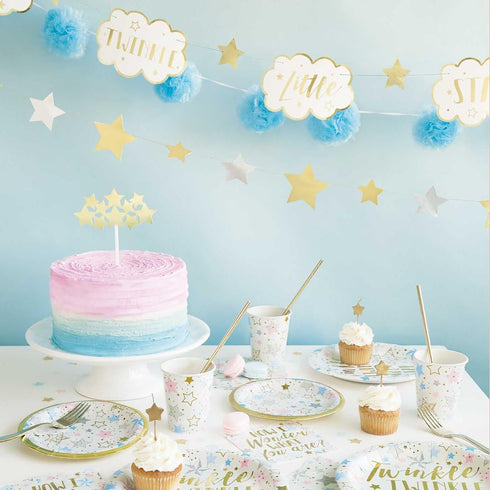 Twinkle Little Star Luncheon Napkins - 16 Pcs, 6.5" x 6.5"