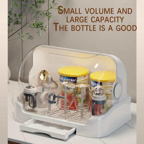 VDEBNJ Baby Bottle Drying Rack,Baby Accessories,Baby Bottle Washer,Bottle Holder for Baby,Rational Use of Small