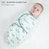 100% 0-3 LollyBanks Baby Swaddles, Organic Cotton Swaddle for Newborns Boys and Girls, Months Swaddle Sacks with Easy