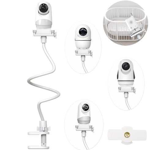 Baby Monitor Mount Stand Holder, Compatible with HelloBaby HB66/HB 248/HB6550/HB6339, ANMEATE SM935E, Juan JA2216