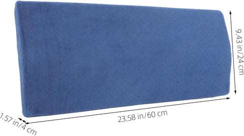 TOPPERFUN Pregnancy Pillow Lumbar Pillow Waist Support Cushion Memory Cotton Back Cushion for Pregnant Women Office