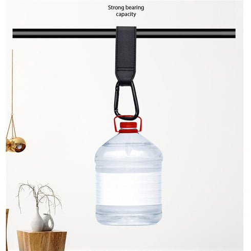 QMQJIA Mommy-Bag Hanging Hook Heavy-Duty Carabiner Hooks for Adjustable Hook Bag Clips for Outdoor Travel