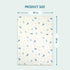 2 Pack ANYEDDE Baby Blankets with Muslin Cotton and Minky Dots for Toddler Boys - Super Soft Baby Minky Blanket