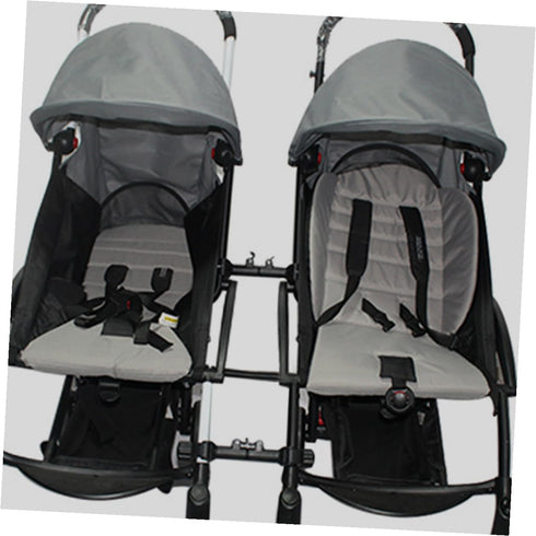 LOORGVEL Adjustable Stroller Connector for Twins Pushchair Accessory Iron Plastic Construction Lightweight Detachable