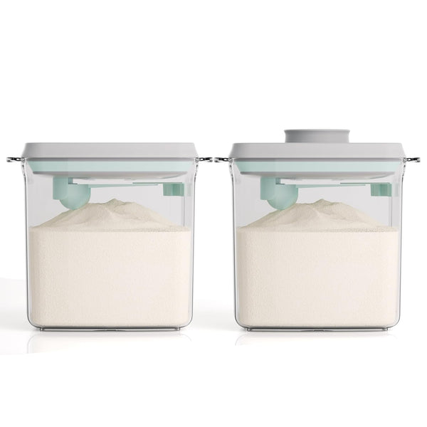 Formula Container to Go - 2 Pack 1700ml Pop Top Milk Powder