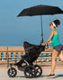 360 Umbrella Holder for Stroller, Baby Stroller Umbrella Attachment, Umbrellas Connector Clip to Handlebar, Degree