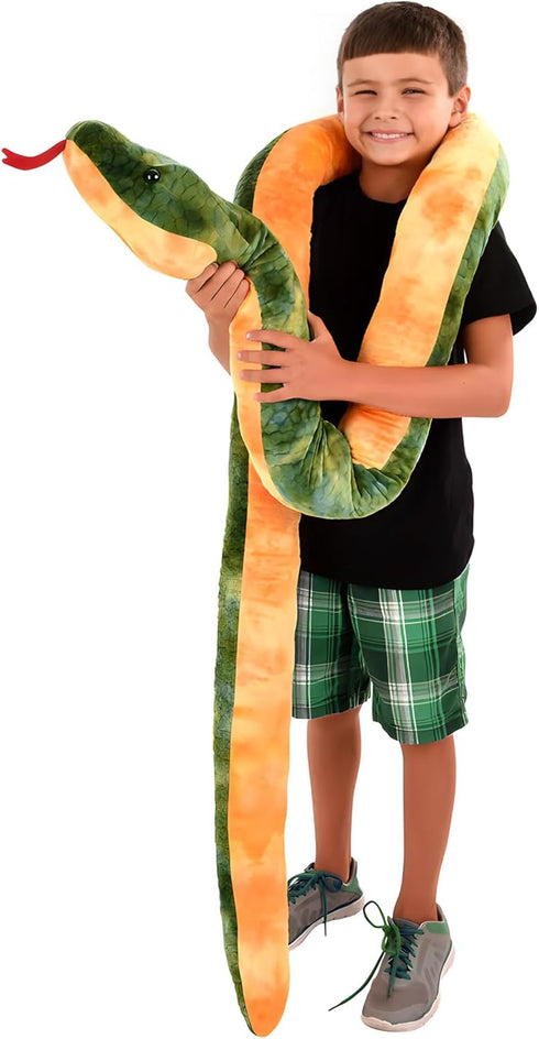 100 Inch Rhode Island Novelty Giant Anaconda Snake Plush Toy Long