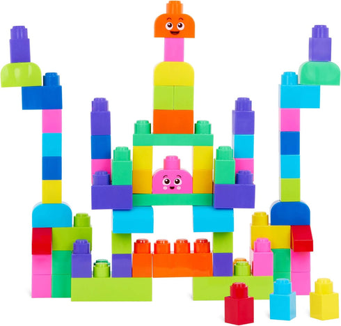 Battat Education – Locbloc Counting Blocks – Building Blocks for Toddlers – Learning Stacking Blocks (107 Pcs)