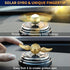 Car Solar Energy Fidget Spinner Toy for Kids & Adults, Sunshine Powered Spinning Top for Stress Relief & Decor