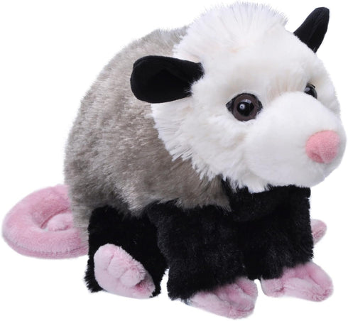 Wild Republic Opossum, Cuddlekins Mini, Stuffed Animal, 8 inches, Gift for Kids, Plush Toy, Fill is Spun Recycled Water Bottles