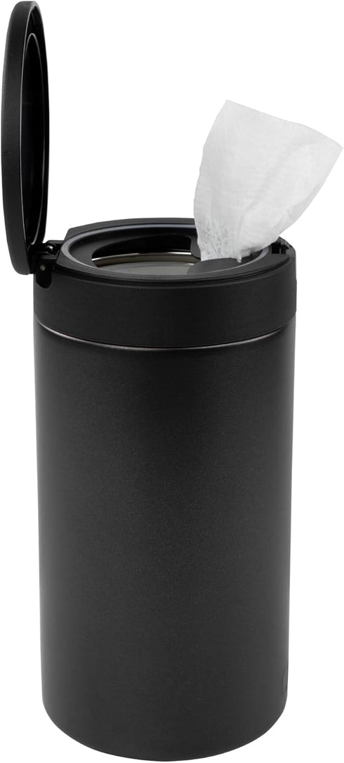 Spectrum Disinfecting Wipes Container Refillable Stainless Steel Wipe Holder for Bathroom Kitchen