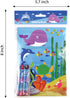 12 48 TINYMILLS Ocean Life Coloring Books for Kids with Coloring Books and Crayons, Ocean Life Under the Sea Treats