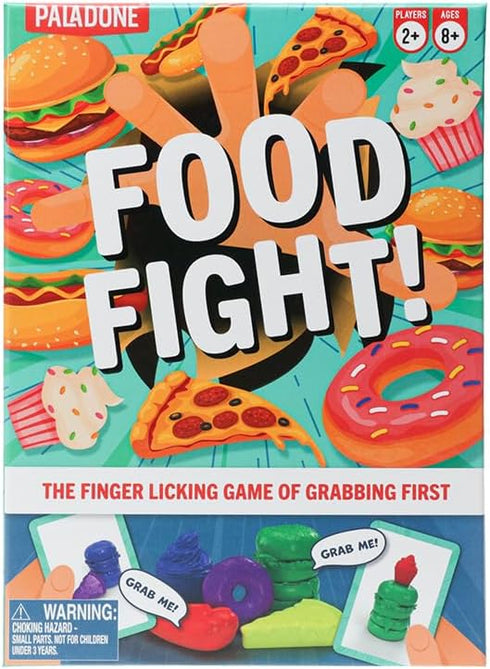 Paladone Food Fight Game - Test Your Speed, Competitive Game for 2+ Players, Great for Family Gatherings