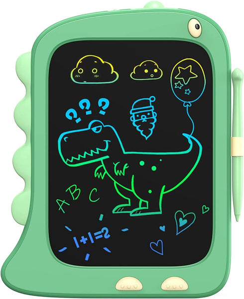 ORSEN 8.5 Inch LCD Doodle Board Tablet Toy - Green Dinosaur Drawing