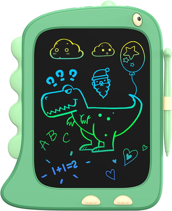 ORSEN 8.5 Inch LCD Doodle Board Tablet Toy - Green Dinosaur Drawing