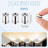 BTFO 10pcs LED Mini Lights, Small Led Lights for Dollhouse Silver Plastic Battery Included Doll House Electric Lights