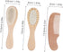HEALSOPTHY 1Set Set Hair Brush Grooming Kit for Newborns Includes Scalp Scrubber Soft Brush and Comb for Gentle Daily