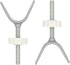 2 Pack Baby Gate Y Spindle Rod M10 (10mm) Adaptors, Replacement Bolt Part for Baby & Pet Pressure Mounted Gates
