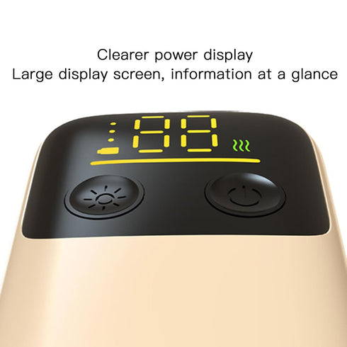 LICAEVEY Portable Bottle Warmer for Travel, Fast Heating Rechargeable Baby Breastmilk Constant Temperature Equipment