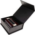 Dselvgvu Miniature Accordion with Case, Collectible Musical Instrument Replica for Dollhouse Decoration (Red)