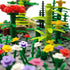 ZHX Garden Park Building Block Parts Botanical Scenery Accessories Plant Set, Compatible with All Major Brands (Without