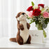 10 inches The Petting Zoo River Otter Stuffed Animal Standing, Gifts for Kids, Wild Onez Zoo Animals, River Otter Plush