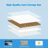 Bentoward 4 Pack 3120 Count 10 Sports Card Boxes Cardboard Card Storage Box White Bulk Card Storage Baseball Card Boxes