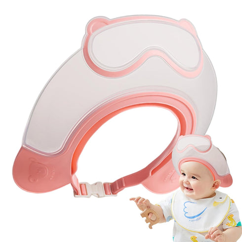 Generic Baby Hair Washing Shield - Bath Visor For Toddler, Babys Shower Cap Shield | Adjustable Waterproof Babyss