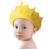 HeyooHeloo Baby Shower Cap Waterproof Shampoo hat for Children Toddler Girls Boys Protect ears eyes.Adjustable Silicone