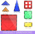 3+ 47PC Magnetic Tiles Building Blocks Toy - STEM Educational Magnetic Blocks for Kids, Creativity Preschool Learning