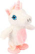 Hopearl Talking Unicorn, Walking Electric Interactive Plush Toy that Repeats What You Say, Gifts for Toddlers