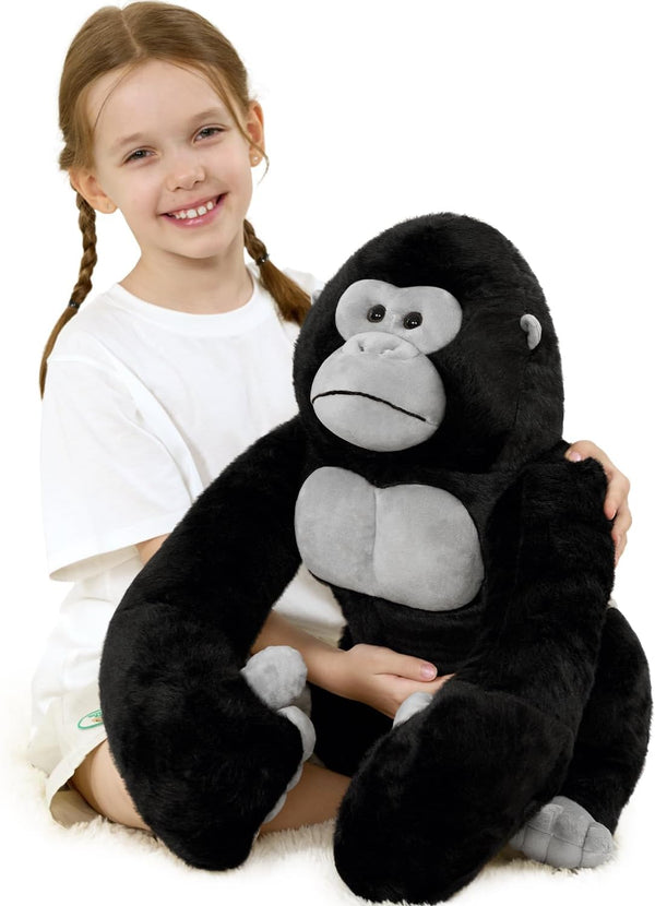 MaoGoLan Big Gorilla Stuffed Animal,23.6" Giant Gorilla Plush Toy,Soft and Cuddly Companion