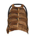 CQMZJHU Rattan Wicker Brown Texture Baby Car Seat, Rain Shelter, Multifunctional Nursing Cover for Newborns, Mother